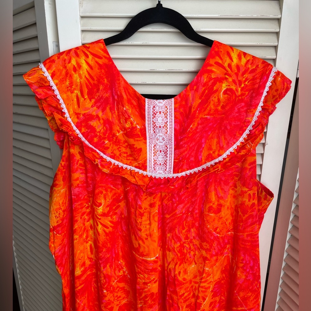VINTAGE Hawaiian Mu’umu’u Maxi Dress
